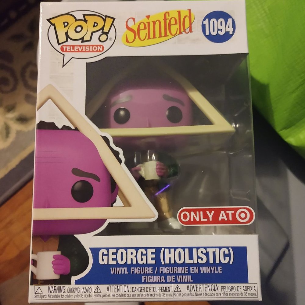 Seinfeld Funko George Holistic Purple Face #1094